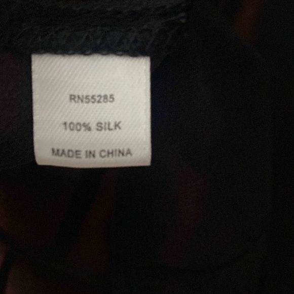 100% Silk Sheer EXPRESS button-up - Picture 6 of 10